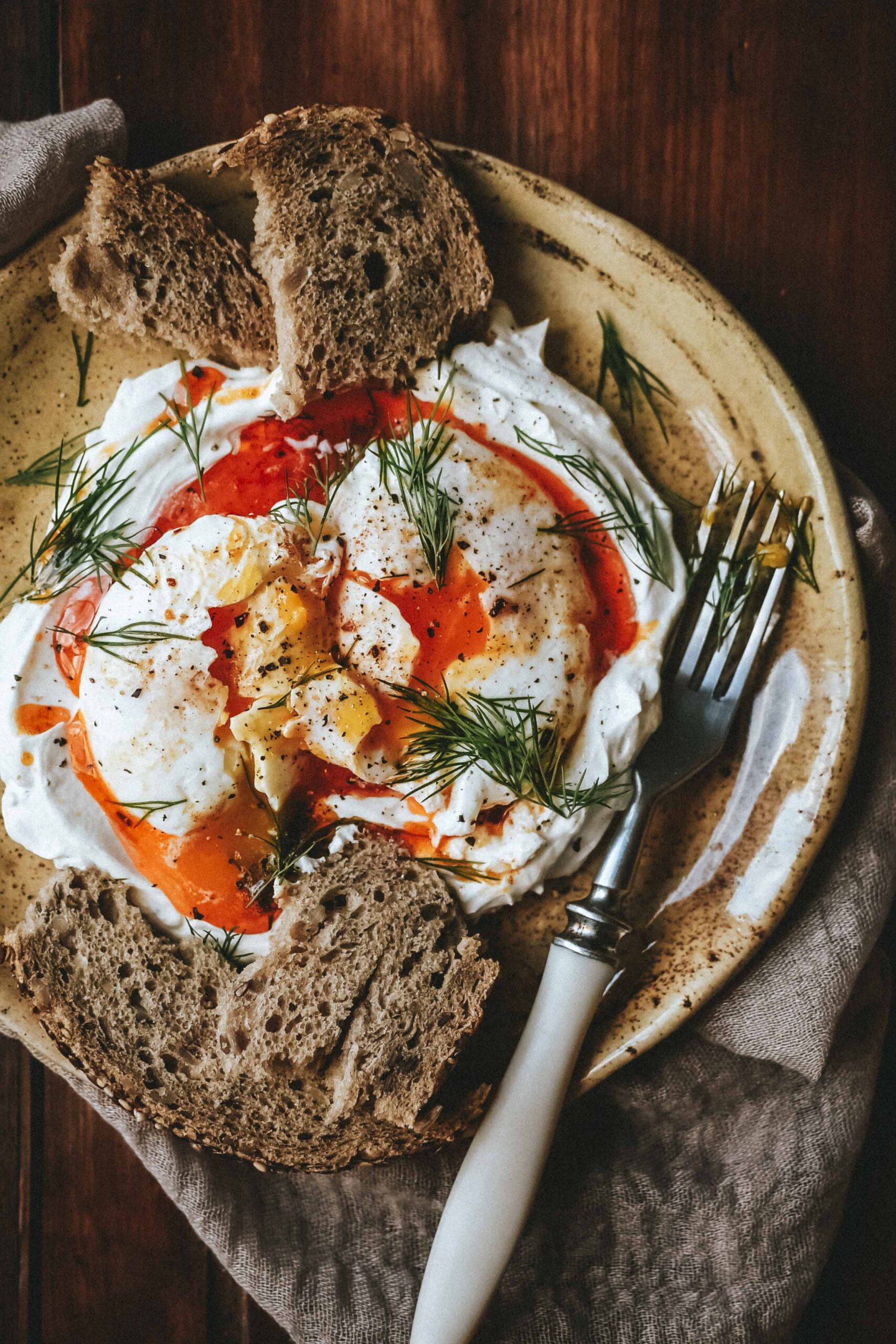 turecke vajcia turkish eggs photography